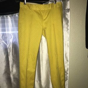 Pants yellow banana republic
